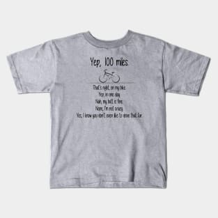 The Sarcastic Biker Kids T-Shirt